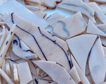 Mosaic Stained Glass Offcuts, Skin Tone Craft Supplies, 400g