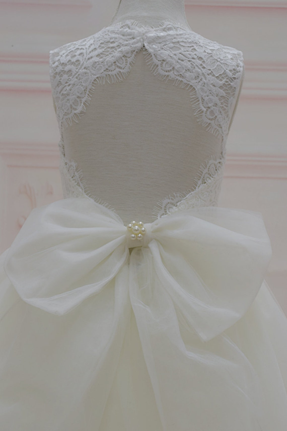 Enchanted Tulle Lace Flower Girl Dress