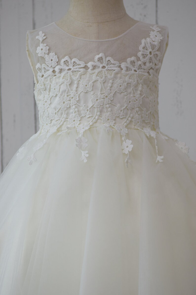 Ivory Flower Girl Dress Etsy