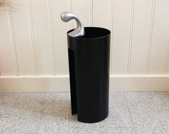 Space age Vintage MAGIS Archap Golf Series Plastic Umbrella Stand, an Atomic Era Entry Hallway Storage Bin. Made in Italy, Postmodern design.