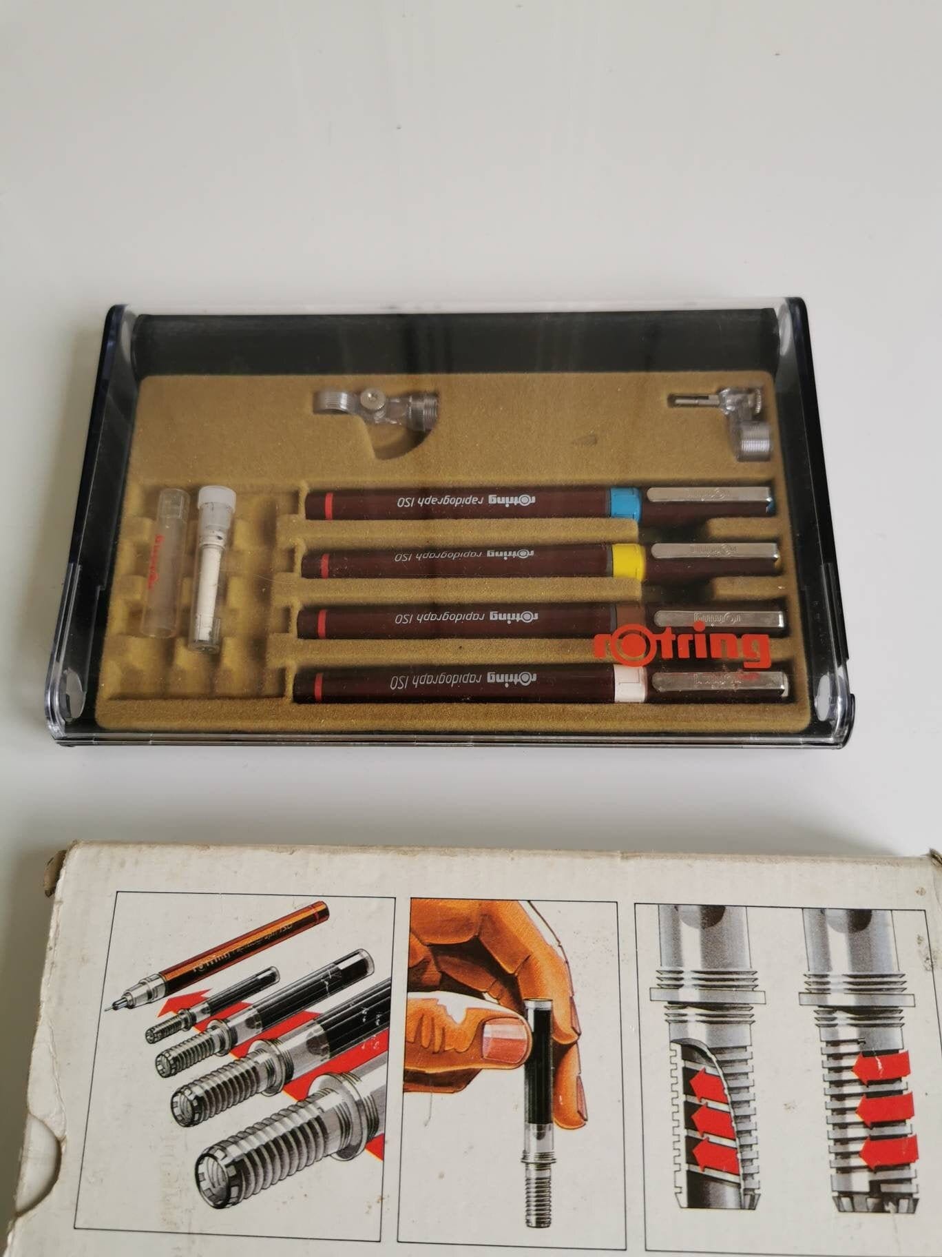 Rotring Rapidograph Set