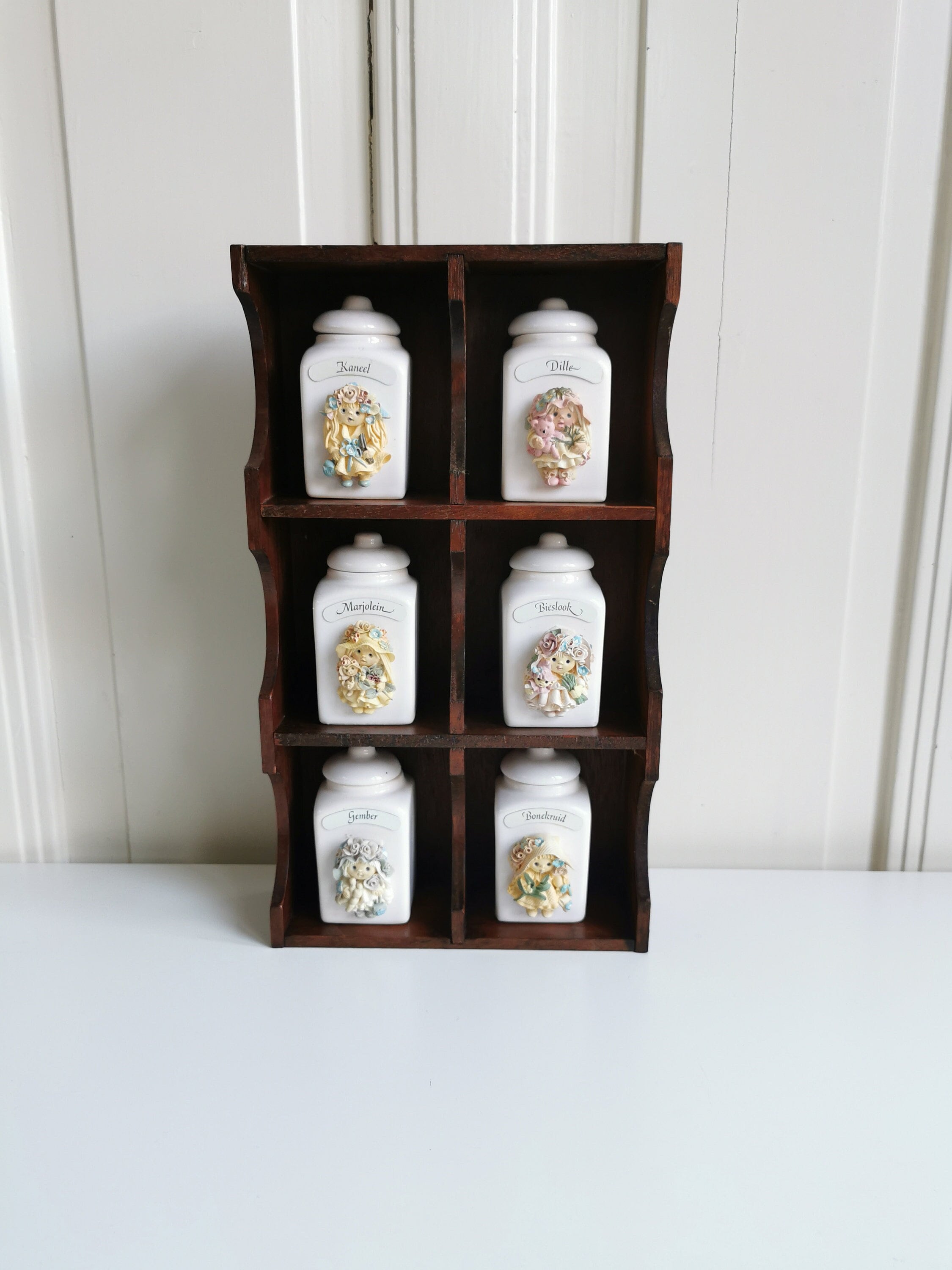 Painted Spice Rack Etsy