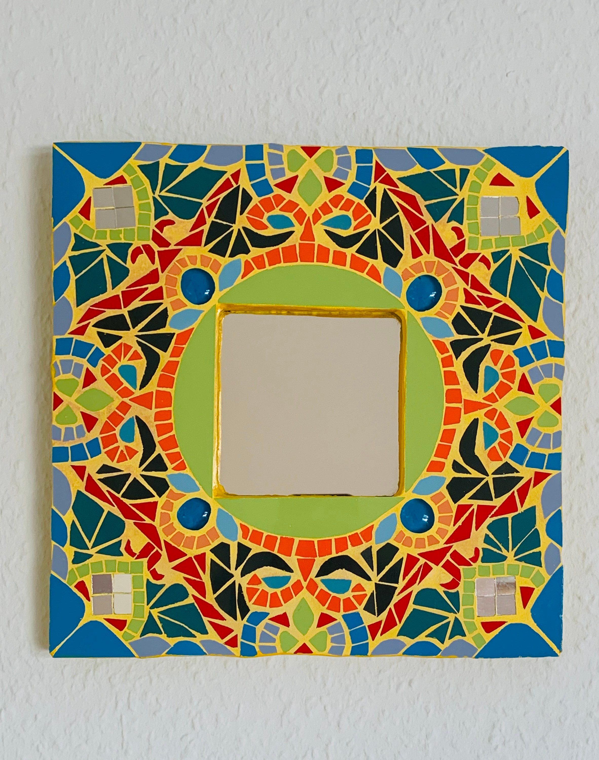 Carrelage mosaïque en verre carré - Mosaïque miroir - Mosaïque pour mur