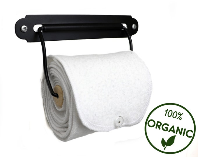 Reusable Organic Bamboo Toilet Paper Towel Roll Unpaper Etsy