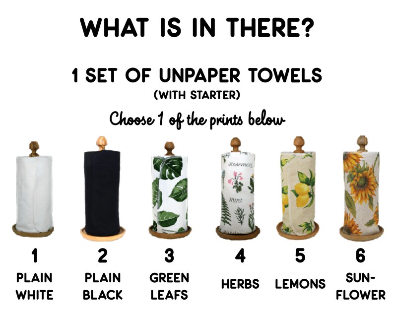 Ecofriendly Kitchen Gift Box With Unpaper Towels Zero Waste Etsy