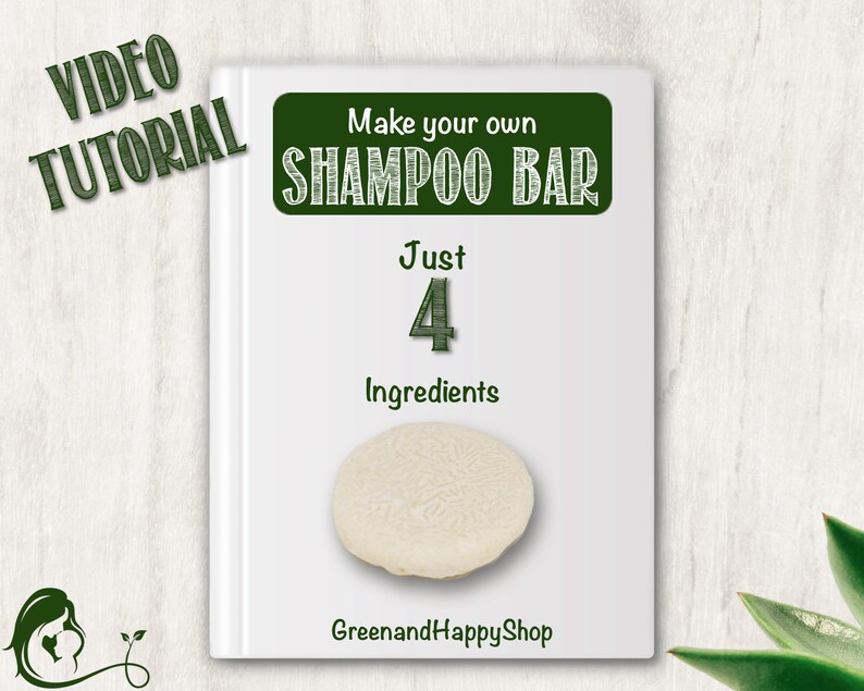 DIY Shampoo Bar Recipe Make Your Own Super Simple Solid Etsy