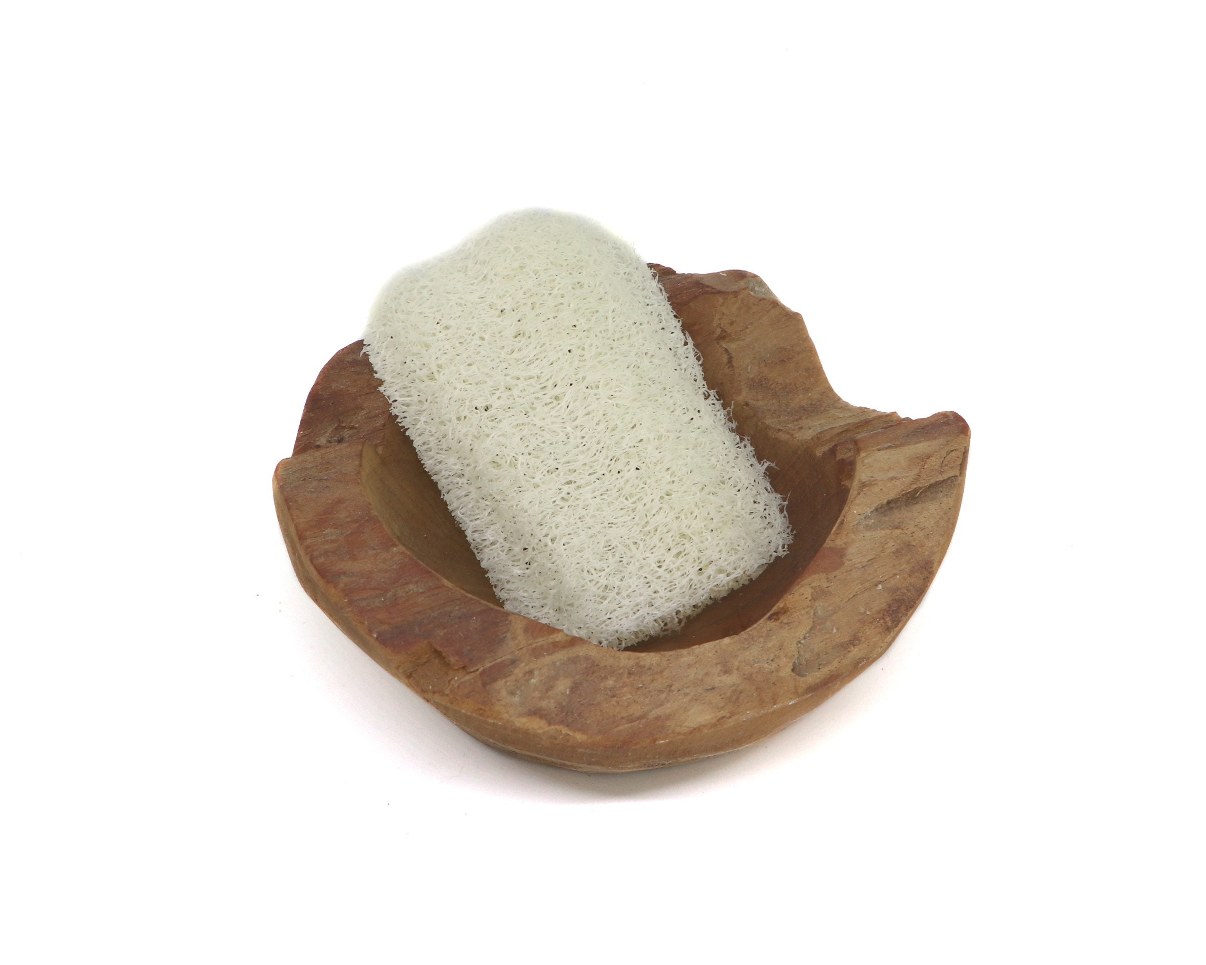 Resto corporal de esponja de luffa natural con esponja natural