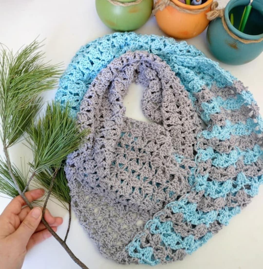 Spring Infinity Scarf Pattern Springfinity Scarf - Crochet Pattern - Etsy