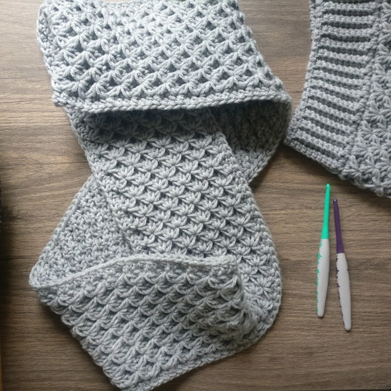 Divinity Infinity Scarf and Cowl Crochet Pattern image 10