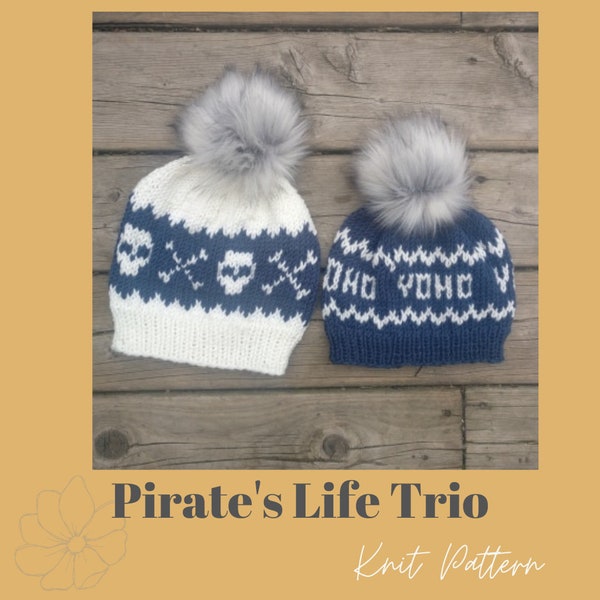 Pirates Life Trio - Knit Pattern