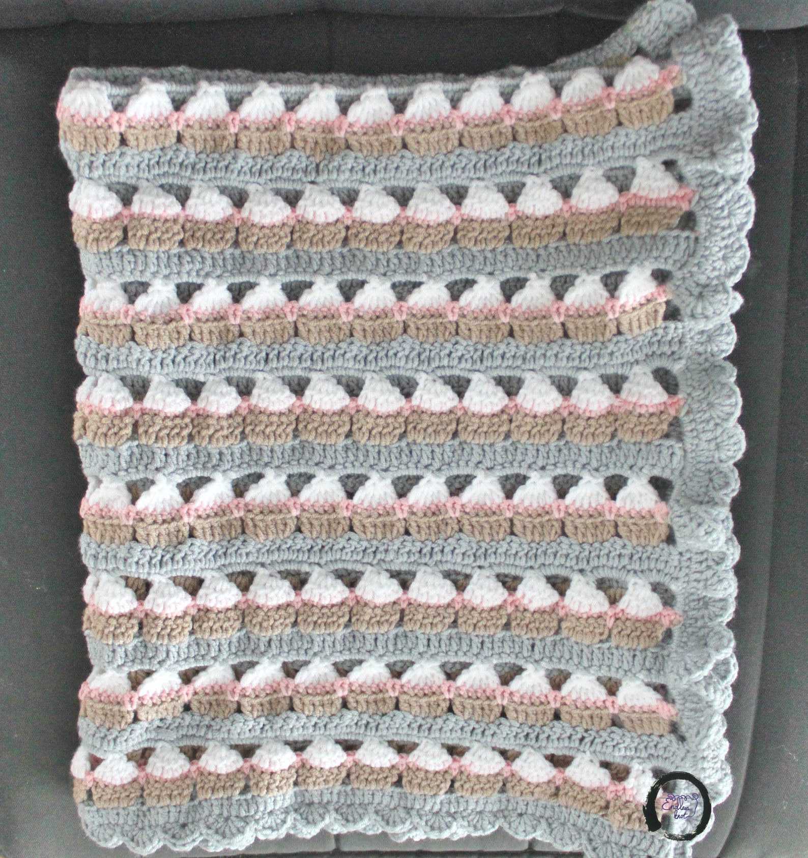 Crochet Cupcake Baby Blanket Crochet Cupcakes Gift for New Mum Baby Gift Baby Shower Gift Baby