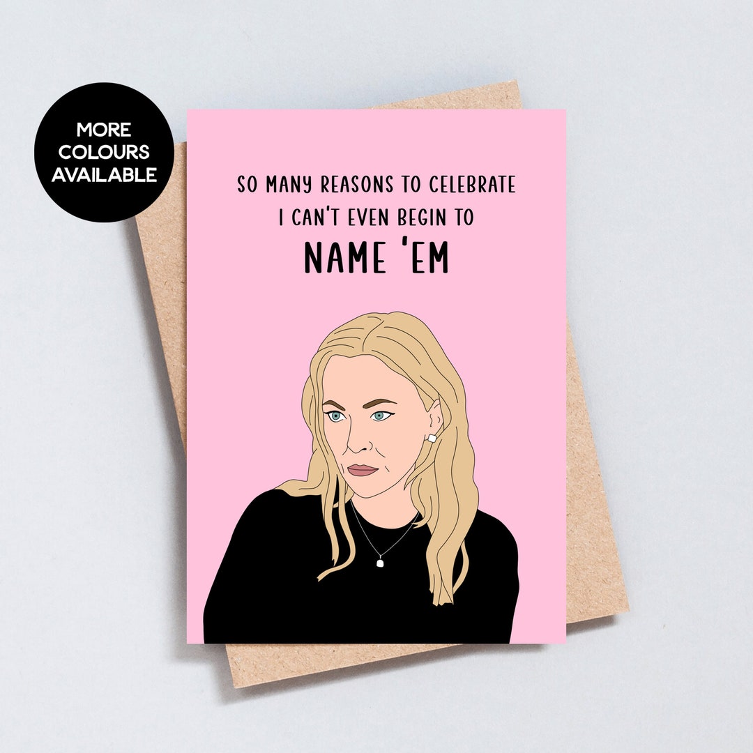 Name Em Birthday Card, Sutton Stracke, Kyle Richards, Funny Quote, the