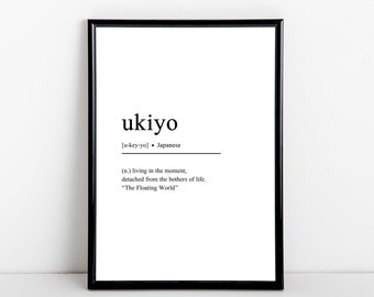 Strand Clothing Poster Giapponese "Nanakorobi Yaoki" Calligrafia Kanji - Stampa A2 Senza Cornice
