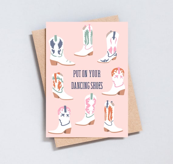 Put on Your Dancing Shoes Greeting Card Put on Your Dancing Shoes Greeting Card