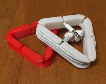 3d Printed iPhone Android Ear-bud Organizer