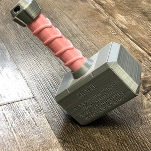 Baby's First Mjolnir Rattle, Cosplay, Baby Toys image 5