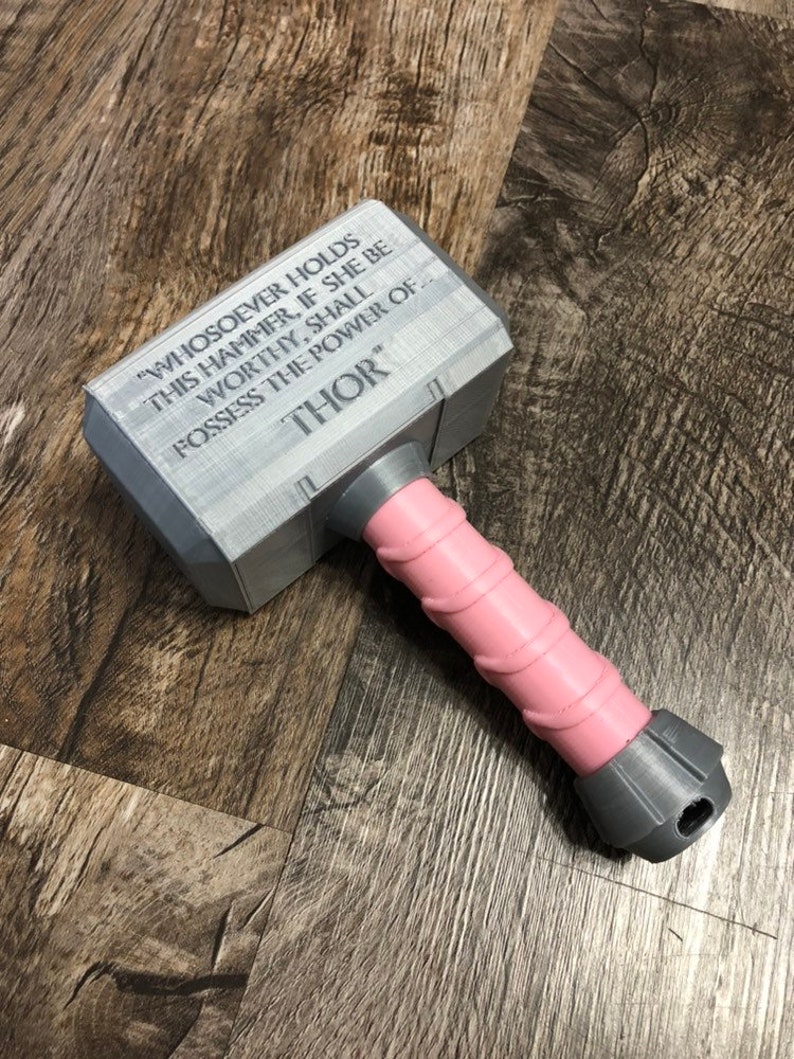 Baby's First Mjolnir Rattle, Cosplay, Baby Toys image 6