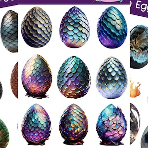 Pegatinas de huevos de dragón que se pueden usar para álbumes de recortes, manualidades, diarios basura, agendas, calcomanías y muchas cosas más.