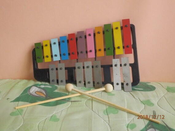 vintage toy xylophone