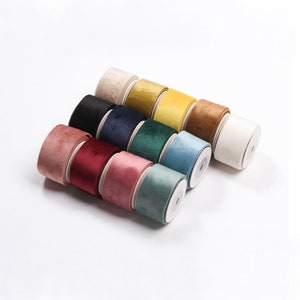 Velvet Ribbon, 25mm, High Quality, Premium Ribbon, Neat Edge