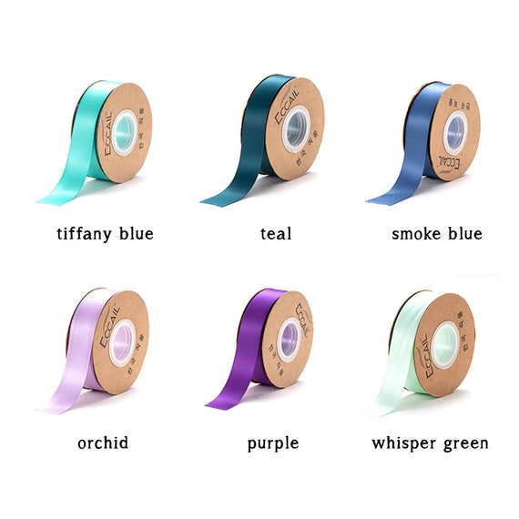 Double Face Satin Ribbon: 25mm Craft Ribbon for Gift Wrapping