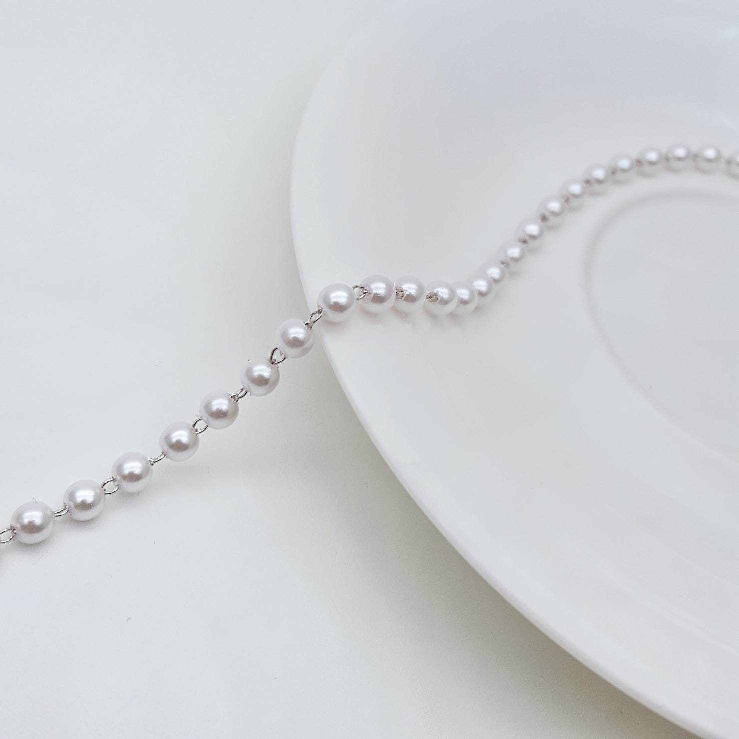 Pearl NECKLACE SHORTENER clasp-SAFETY Catch-Connector-925 sterling  silver/CZ-15m