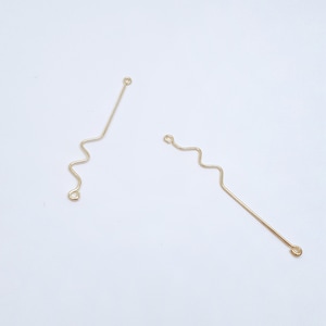 Rose Gold Eye Pin Connectors Eye Hook Screw Screw Eye Bails Screw