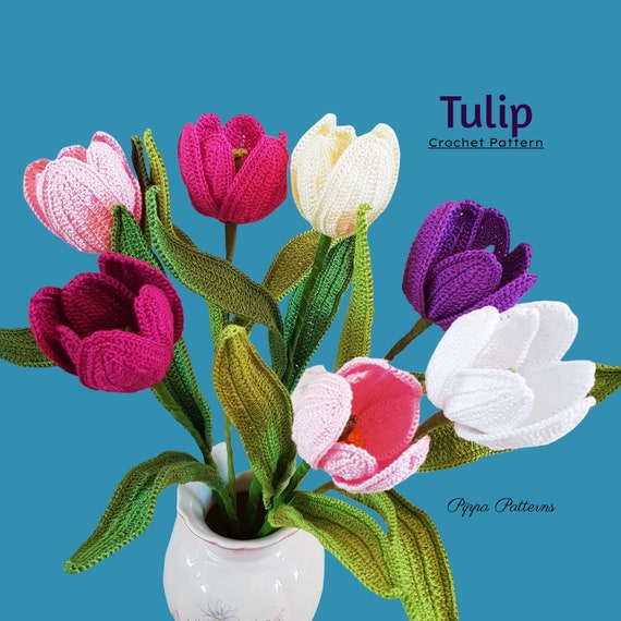 Tulip Bouquet Crochet Free Pattern Download