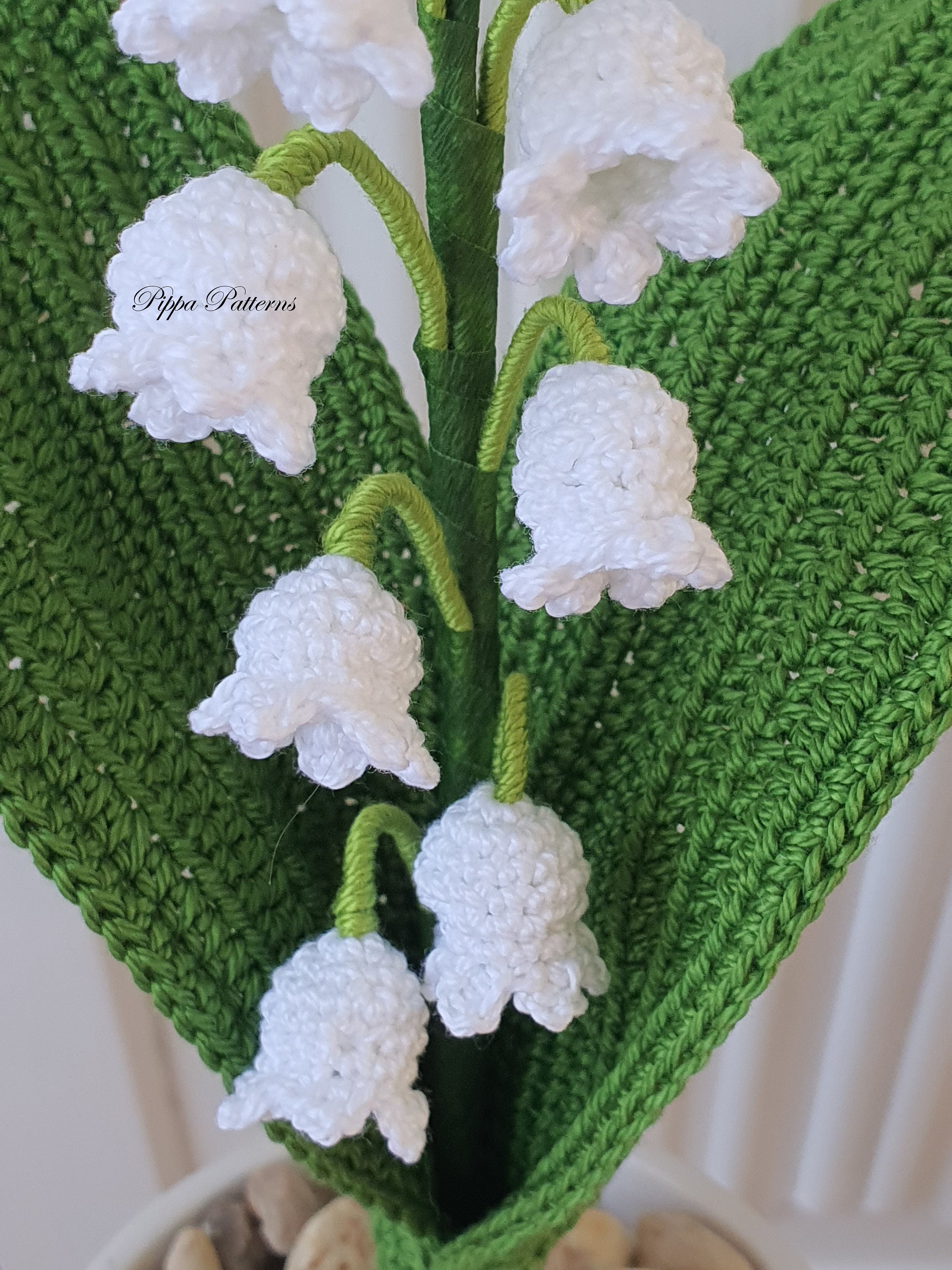 Lily of the valley crochet stitch written pattern clearance