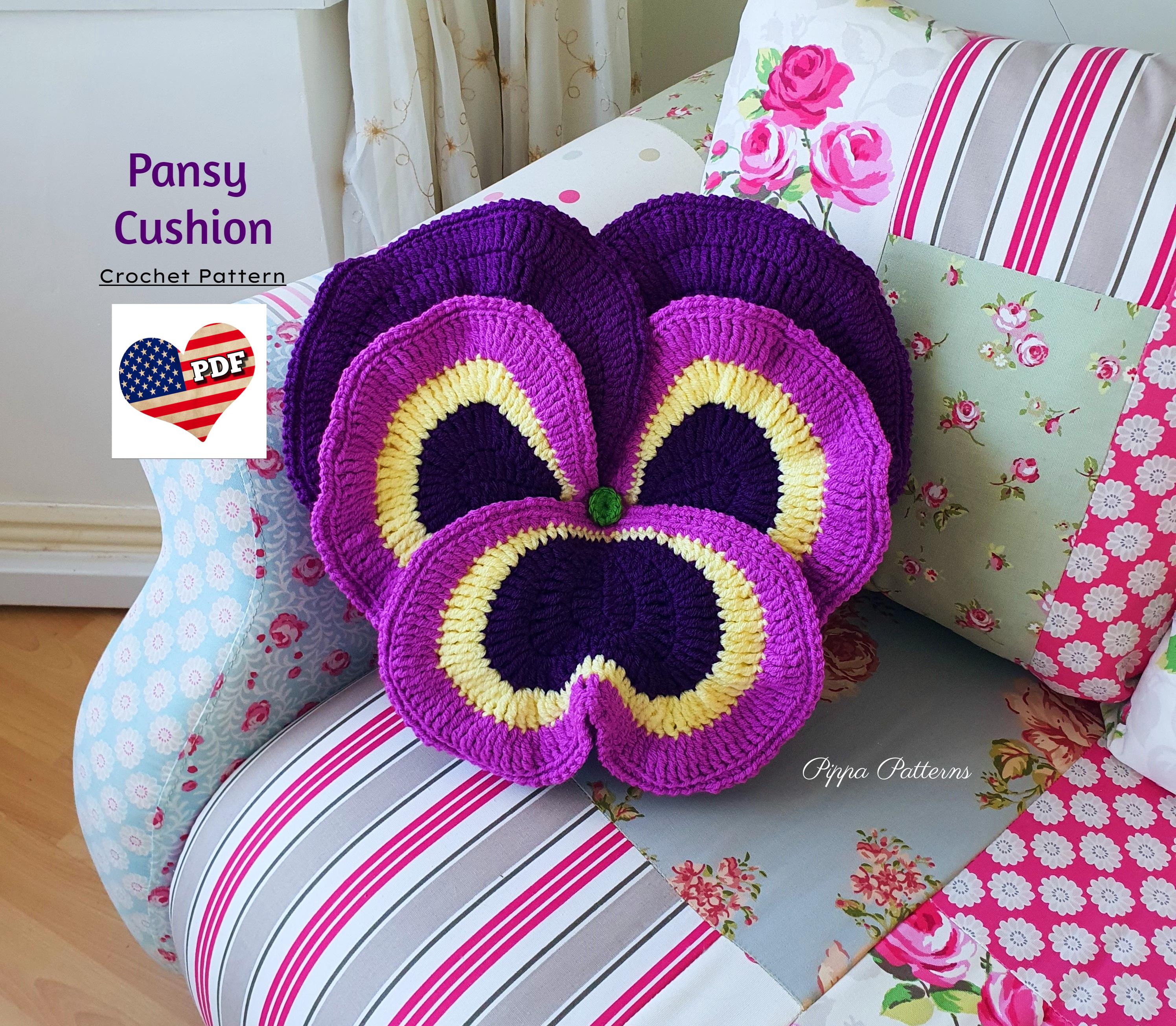 Vdoioe Cuscino a forma di fiore viola, cuscino da pavimento a forma di margherita 40 cm, cuscino decorativo per la casa, divano letto