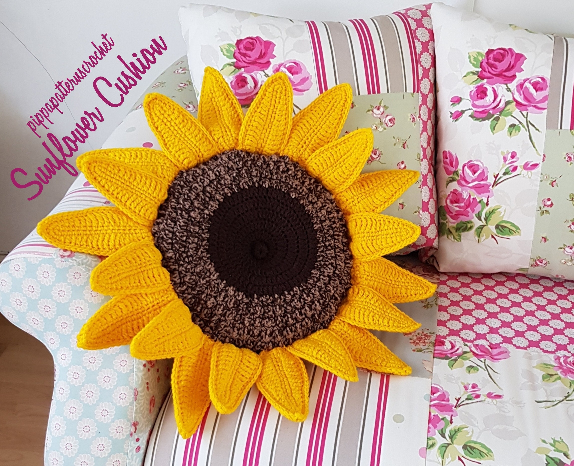 flower pillow pattern