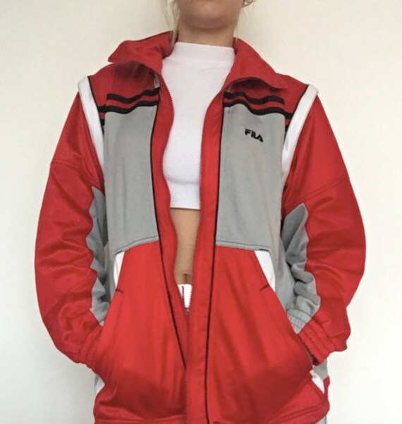 fila windbreaker tracksuit