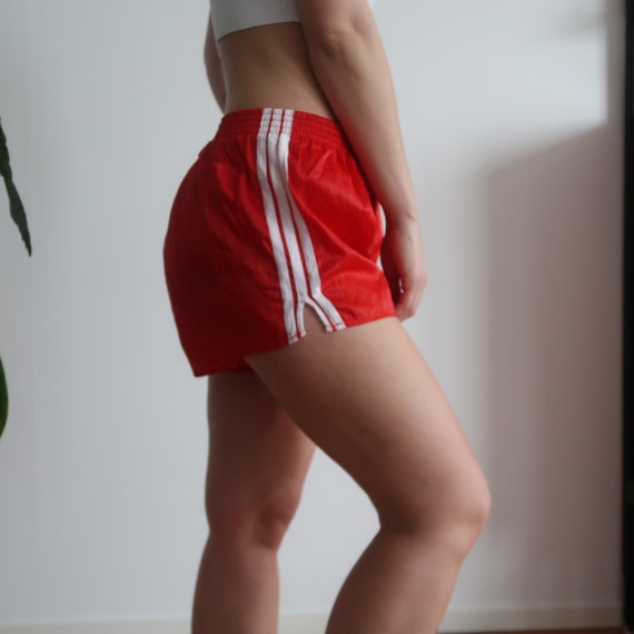 adidas nylon shorts womens