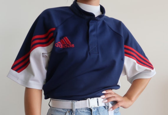 adidas button jersey
