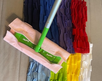 Reusable Fleece Mop Pad Refill: Fits Swiffer Sweeper and Similar Mops 11"