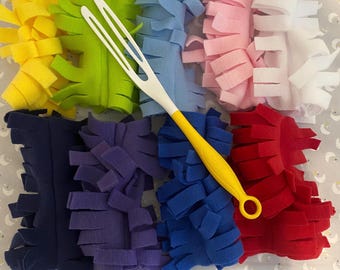 Reusable Fleece Wand Duster Cover: Swiffer and Generic Prong Wand Compatible, Washable