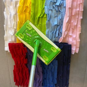 Fleece Mop Pad Refill: Reusable Dry Duster for Swiffer Sweeper 画像 2