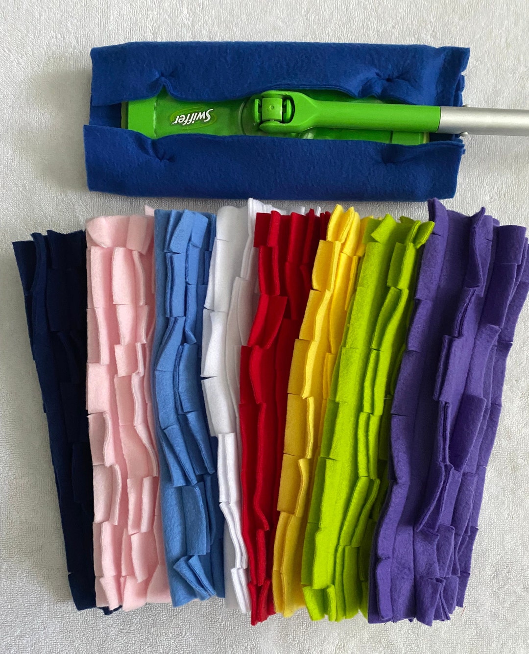 Fleece Dry Dusting Mop Pads Fit Swiffer Floor Sweeper Mops Reusable Washable Dry Dusting