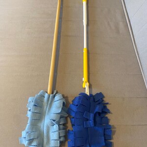 Fleece Wand Duster Refills: Reusable, Washable, Double-Sided, Fits Swiffer Wands and Generic Prong Wands image 3