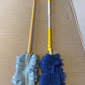 Reusable Fleece Wand Duster Cover: Swiffer and Generic Prong Wand Compatible, Washable image 5