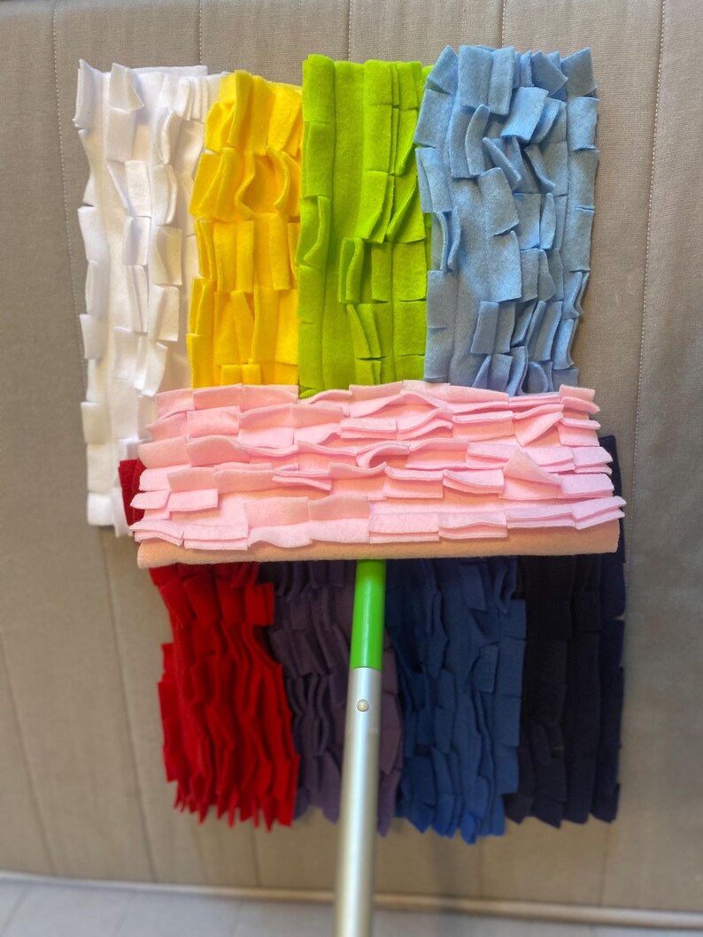Fleece Mop Pad Refill: Reusable Dry Duster for Swiffer Sweeper 画像 3