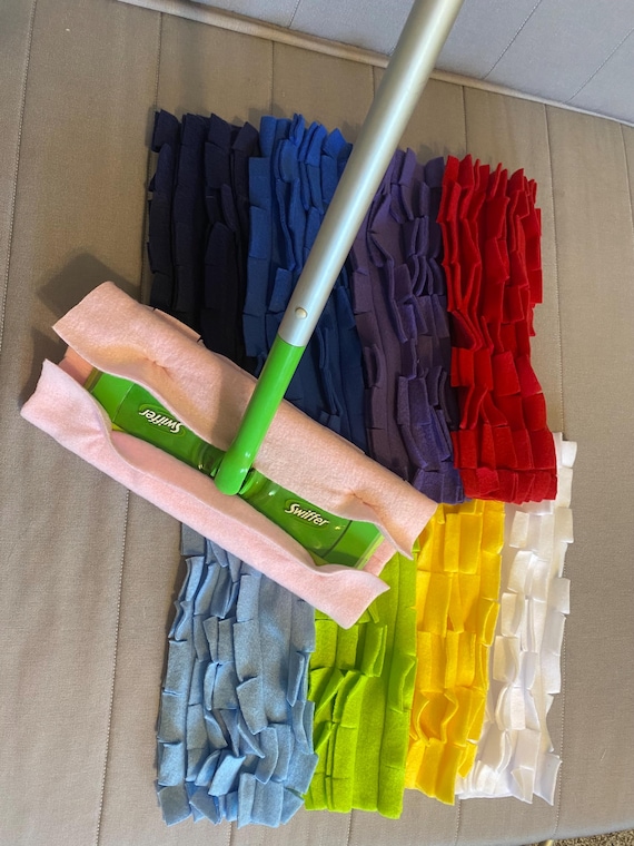 Fleece Mop Pad Refill: Reusable Dry Duster for Swiffer Sweeper