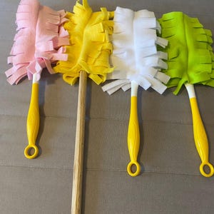 Reusable Fleece Wand Duster Cover: Swiffer and Generic Prong Wand Compatible, Washable image 6