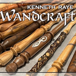 Hand crafted wands and altar tools made to order (Please contact me or click &quot;Request Custom Order&quot; before purchasing)