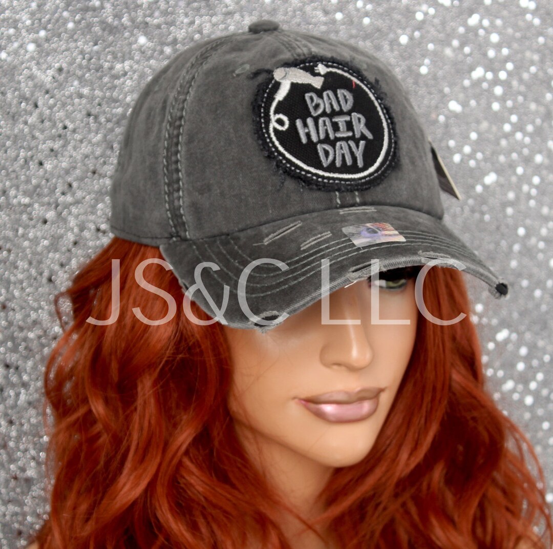 Bad Hair Day Vintage Distressed Look Fashionable and Trendy
