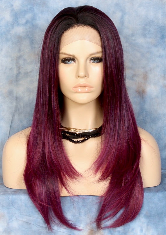 Beautiful human hair blend center part wig Amazon.com : DWY Long Wavy Wigs for Women Human Hair Blend  main image 3
