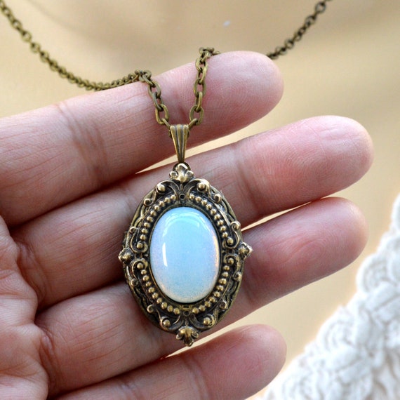 Stone locket hotsell