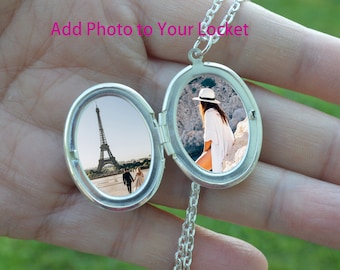 Foto Add-on Service Fotos zu Ihrem Medaillon Hinzufügen von Fotos kauf Nachricht Medaillon Personalisieren Sie Ihr Medaillon
