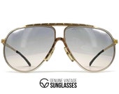 Vintage ALPINA M1 Gold sunglasses - 80 39 s W.Germany - ORIGINAL - Rare collectors item