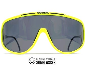 NOS vintage CARRERA 5430 "SPORT" oversized zonnebril - jaren 80, Oostenrijk - groot